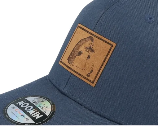 Trucker-Moomin The Groke Engraved Patch Navy Trucker - Blue