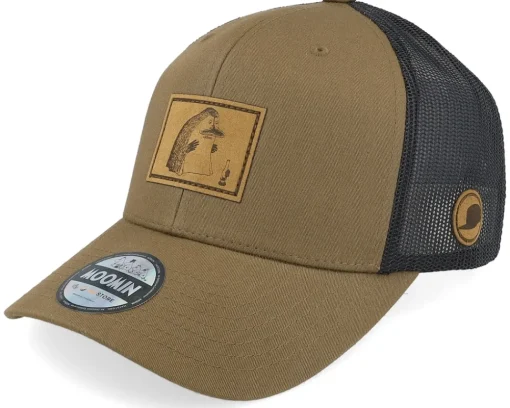 Trucker-Moomin The Groke Engraved Patch Navy Trucker - Blue
