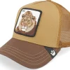 Trucker-Goorin Bros. The King Lion Whiskey Trucker - Brown