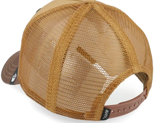 Trucker-Goorin Bros. The King Lion Whiskey Trucker - Brown
