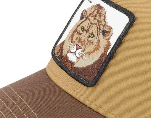 Trucker-Goorin Bros. The King Lion Whiskey Trucker - Brown