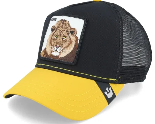 Trucker-Goorin Bros. The King Lion Whiskey Trucker - Brown