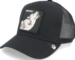Trucker-Goorin Bros. The Lone Wolf Trucker - Black