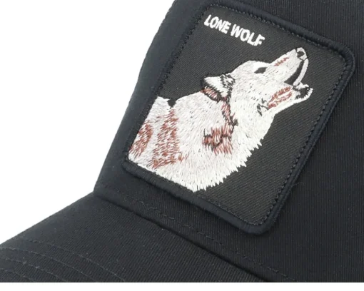 Trucker-Goorin Bros. The Lone Wolf Trucker - Black