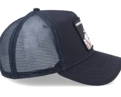 Trucker-Goorin Bros. The Lone Wolf Navy Trucker - Blue