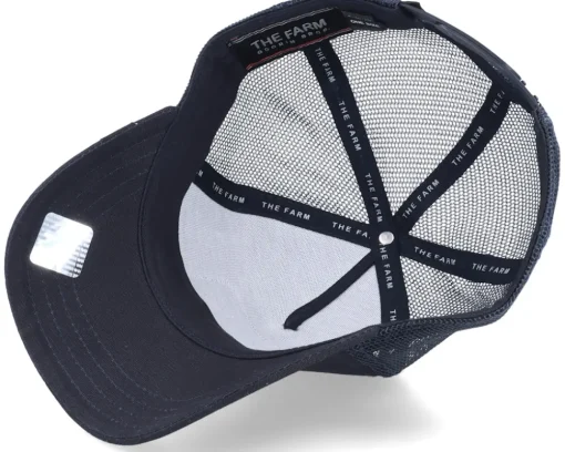 Trucker-Goorin Bros. The Lone Wolf Navy Trucker - Blue