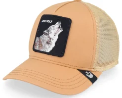 Trucker-Goorin Bros. The Lone Wolf Navy Trucker - Blue