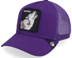 Trucker-Goorin Bros. The Lone Wolf Navy Trucker - Blue