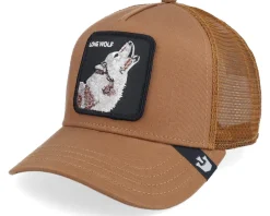 Trucker-Goorin Bros. The Lone Wolf Navy Trucker - Blue