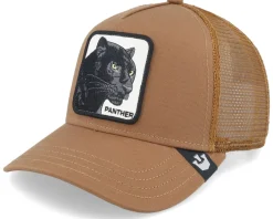 Trucker-Goorin Bros. The Panther Caramel Trucker - Brown