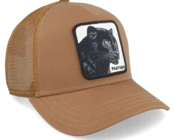 Trucker-Goorin Bros. The Panther Caramel Trucker - Brown