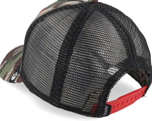 Trucker-Goorin Bros. The Rooster Camo/Black Trucker -