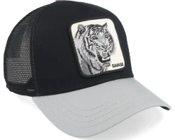 Trucker-Goorin Bros. The Savage Tiger Big Cats Black A-Frame Trucker -