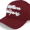 Outlet Northern Hooligans The Script Cap Maroon Adjustable -