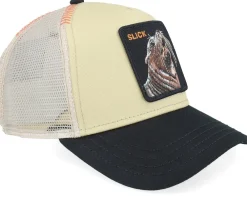 Trucker-Goorin Bros. The Slick Seal Beige A-Frame Trucker -