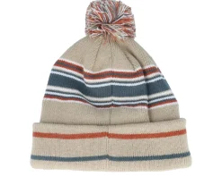 Pom Beanies-Quiksilver The Standstill Birch Pom - Beige