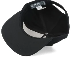Snapback-Coal The Uniform Mid Crown Snapback - Black