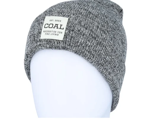 Best Coal The Uniform Mid/Polylana® Black Marl Cuff - Grey