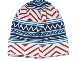 Cuff Beanies-Coal The Weston Americana Cuff - White