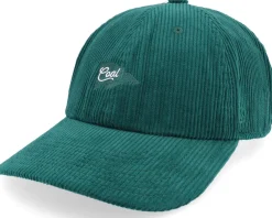 Dad Cap-Coal The Whidbey Ultra Low Profile Dark Green Dad Cap -