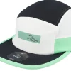 Sport-Kumo Thin Wide Box Logo Cloudfit White/Black/Teal 5-Panel -