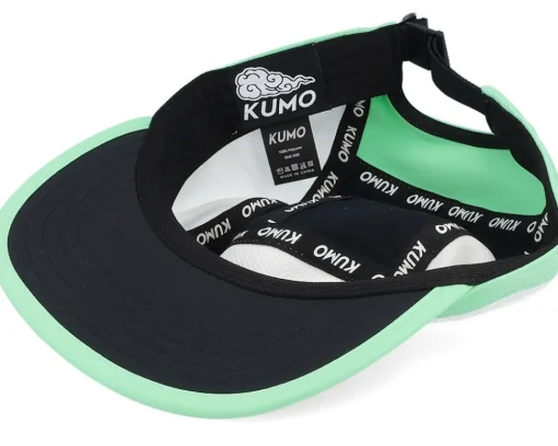 Sport-Kumo Thin Wide Box Logo Cloudfit White/Black/Teal 5-Panel -