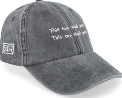 Sale Fair This Too Shall Pass Dad Cap - Black