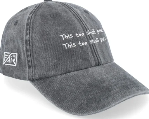 Sale Fair This Too Shall Pass Dad Cap - Black