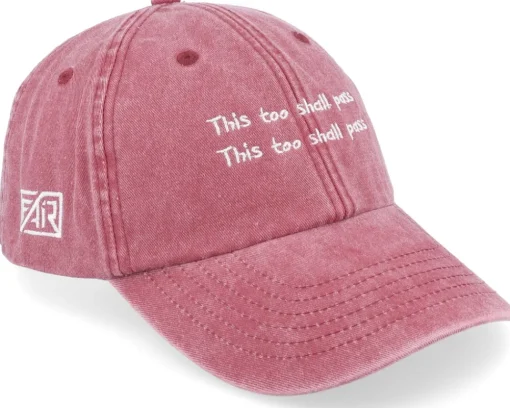 Sale Fair This Too Shall Pass Dad Cap - Black