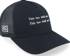 Sale Fair This Too Shall Pass Dad Cap - Black