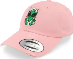 Dad Cap-Abducted Thug Alien Fu Destroyed Dad Cap - Pink