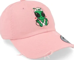 Dad Cap-Abducted Thug Alien Fu Destroyed Dad Cap - Pink