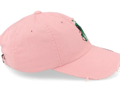 Dad Cap-Abducted Thug Alien Fu Destroyed Dad Cap - Pink