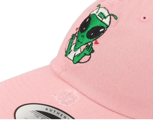 Dad Cap-Abducted Thug Alien Fu Destroyed Dad Cap - Pink