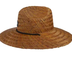 New Billabong Tides Brown Straw Hat -
