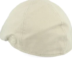 Organic Caps-MJM Hats Tiel Organic Cotton Beige Flat Cap -