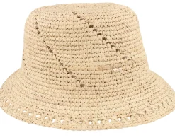 Buckets | Straw Hat-Barts Tikia Hat Natural Straw Bucket -