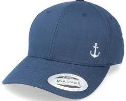 Adjustable-Iconic Tiny Anchor Curved Navy Adjustable -