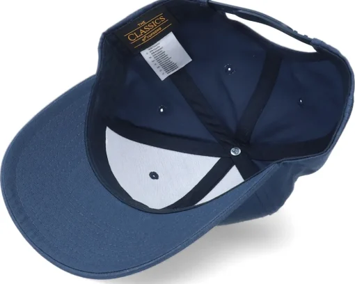 Adjustable-Iconic Tiny Anchor Curved Navy Adjustable -