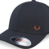 Best Hunter Tiny Deer Antlers Black Flexfit -