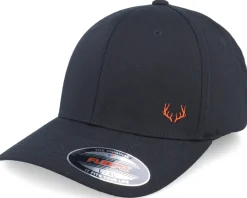 Best Hunter Tiny Deer Antlers Black Flexfit -