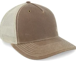 Clearance Hunter Tiny Deer Antlers 112wh Hawthorne Split Buck/Khaki A-Frame Trucker - Brown