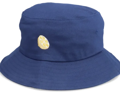 Outlet Abducted Tiny Half Lemon Navy Bucket -