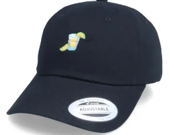 Dad Cap-Abducted Tiny Lime Tequila Black Dad Cap -
