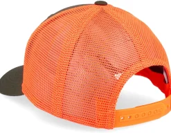 Best Hunter Tiny Moose Antlers Dark Mash/Fluorescent Orange Trucker - Green