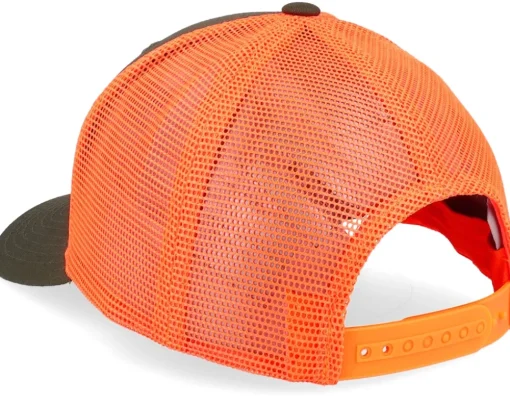 Best Hunter Tiny Moose Antlers Dark Mash/Fluorescent Orange Trucker - Green