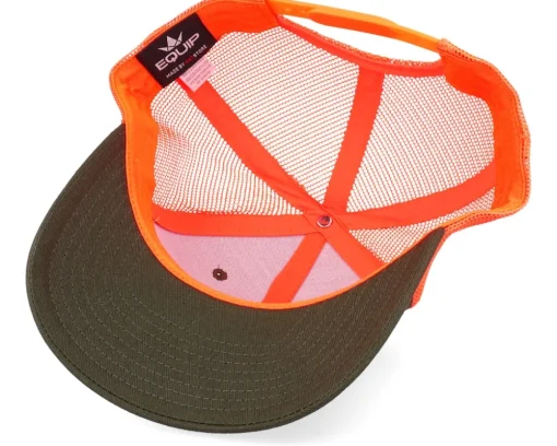 Best Hunter Tiny Moose Antlers Dark Mash/Fluorescent Orange Trucker - Green