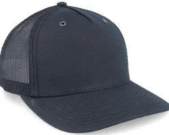 Trucker-Hunter Tiny Moose Antlers 112wh Hawthorne Solid A-Frame Trucker - Black