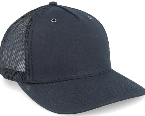 Trucker-Hunter Tiny Moose Antlers 112wh Hawthorne Solid A-Frame Trucker - Black