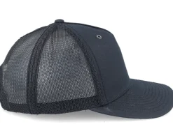 Trucker-Hunter Tiny Moose Antlers 112wh Hawthorne Solid A-Frame Trucker - Black